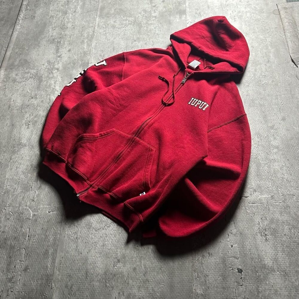 Russell-athletic Men's Red Hoodie